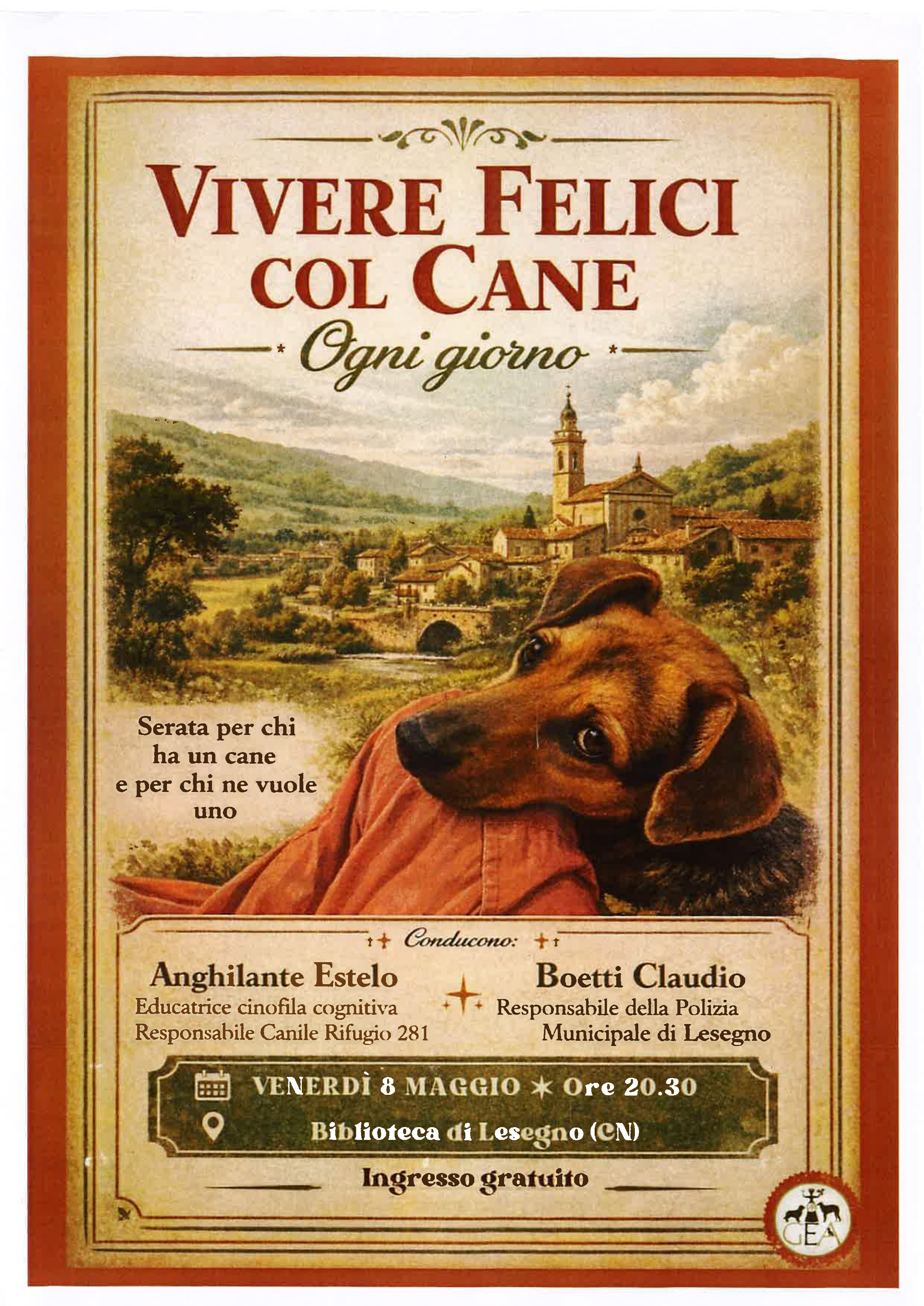 Vivere felici col cane